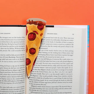 Die Cut Bookmark, Pepperoni Pizza