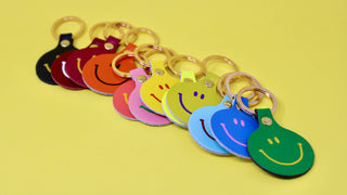 Ark Colour Design - Feeling Lush Smiley Face Key Chain