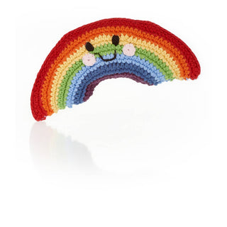 Pebble - Friendly Weather Rainbow Rattle – A Bright and Cheerful Toy