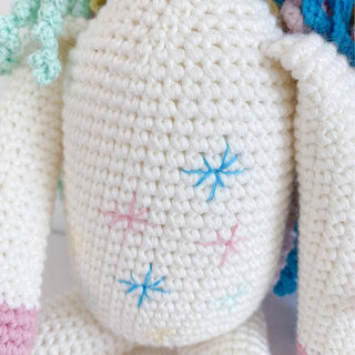 BEBEMOSS, LLC - Stuffed animal toy, unicorn, organic cotton