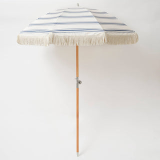 Sunnylife Resort Luxe Beach Umbrella Coastal Blue