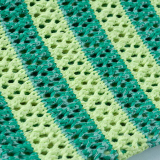 VERLOOP Raffia Stripe Pouch