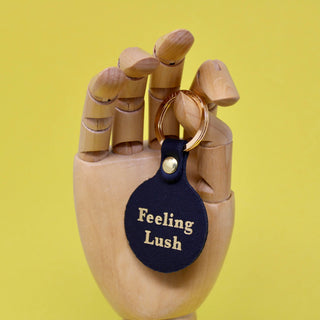 Ark Colour Design - Feeling Lush Smiley Face Key Chain