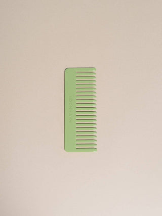 Wide Tooth Hair Comb, Kiwi