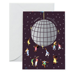 Birthday Card, Disco Ball