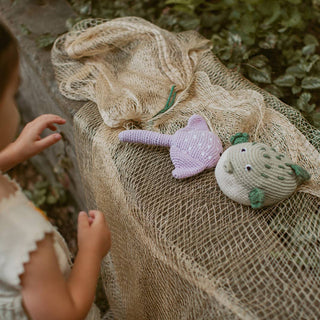 Pebble - Handmade Stingray Rattle – The Perfect Beach Baby Toy