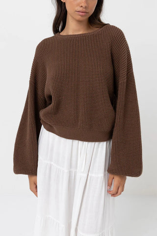 Classic Knit Jumper, Brown