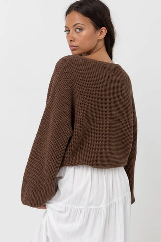Classic Knit Jumper, Brown