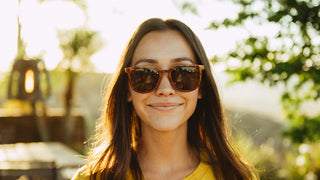 Amber Paso Robles Sunglasses, Glossy Blonde/Amber