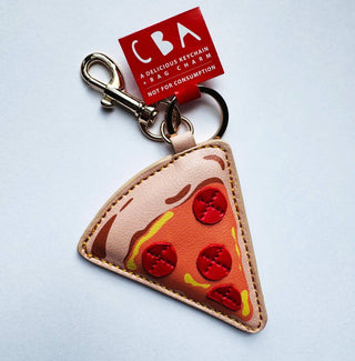 CARDS BY ALLIE - Pizza Bag Charm + Keychain