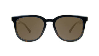 Paso Robles Sunglasses, Glossy Black & Tortoise Shell fade/Amber