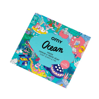 Giant Sticker Poster, Ocean