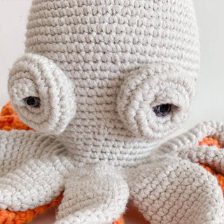 BEBEMOSS, LLC - Stuffed animal toy, octopus, organic cotton