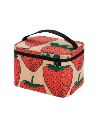 Puffy Cooler Bag, Strawberry
