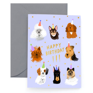 Birthday Card, Canine Crew
