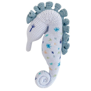BEBEMOSS, LLC - Stuffed animal toy, seahorse, organic cotton