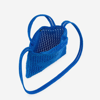 Raffia Flower Mini Bag