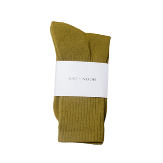 Cotton Blend Crew Socks, Assorted