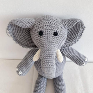 BEBEMOSS, LLC - Stuffed animal toy, elephant, organic cotton