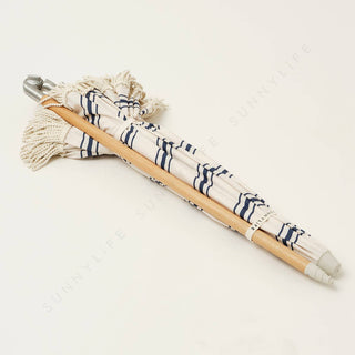 Sunnylife Resort Luxe Beach Umbrella Coastal Blue