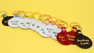 Ark Colour Design - Feeling Lush Smiley Face Key Chain