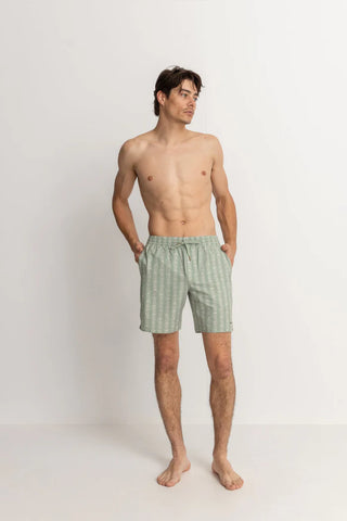 Tile Stripe Beach Short