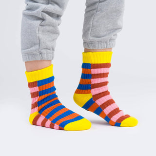 VERLOOP | knits - Super Stripe Knit House Socks