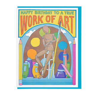 Lucky Horse Press - Work Of Art Birthday