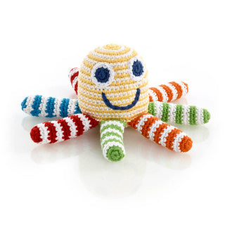 Plush Ocean Toy, Rainbow Octopus