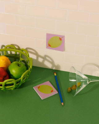 Mel Andrel - Olive Sticky Notes