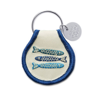 Patch Keychain, Tinned Fish