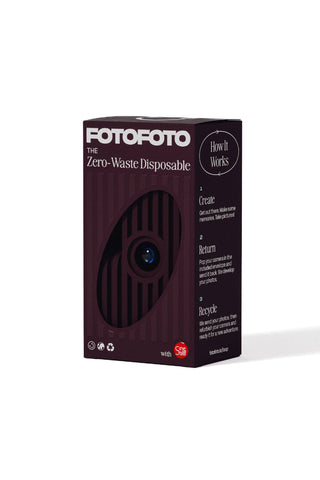 Fotofoto - FOTOFOTO "Iris" | Sustainable Disposable Camera