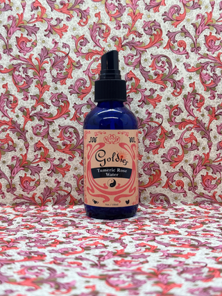Goldie's Natural Beauty - Tumeric Rosewater ~ Toner ~ Facial