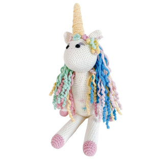 BEBEMOSS, LLC - Stuffed animal toy, unicorn, organic cotton