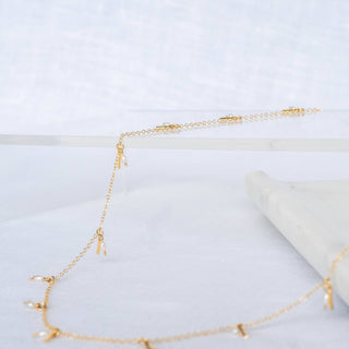 The Swellife - Pearl Fringe Necklace