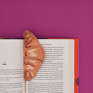 Humdrum Paper - Croissant Bookmark (it's die cut!)