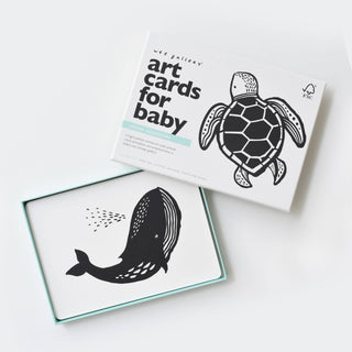 Wee Gallery - Art Cards for Baby - Ocean Animals