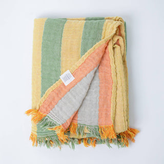 Olive & Loom - Muslin Striped Turkish Towel