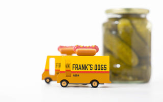 Wooden Hot Dog Van