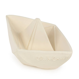 Oli & Carol - Origami Boat White