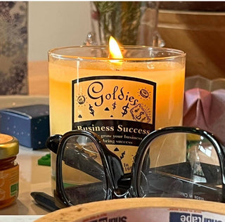 Goldie's Natural Beauty - Essential Oil | Coconut Wax | Business Success Candle