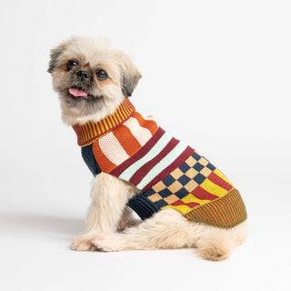 VERLOOP | knits - Pattern Patch Dog Sweater