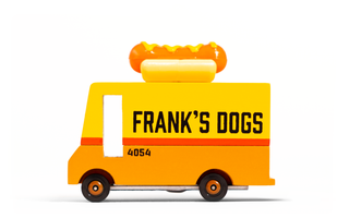 Wooden Hot Dog Van