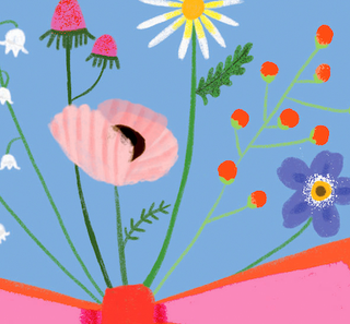 Carolyn Suzuki - MINI BOUQUET - Mother's Day Card