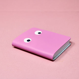 Googly Eye Mini Leather Notebook