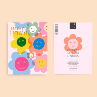 Carolyn Suzuki - SMILING AT YOU - Birthday Card