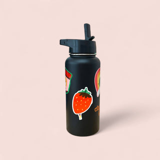 Carolyn Suzuki - Fraise - Die Cut Sticker