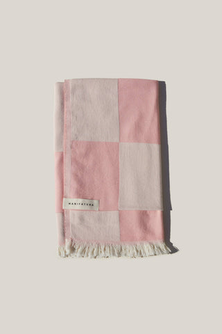 Turkish Cotton Beach Towel, Pink