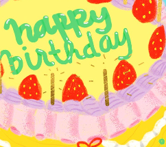Carolyn Suzuki - ICHIGO BIRTHDAY - Birthday Card