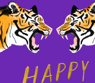 Carolyn Suzuki - TIGRIS - Father's Day Card